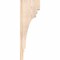 Ekena Millwork Pescadero Smooth Corbel, Douglas Fir, 3 1/2"W x 8"D x 24"H COR04X08X24PEC00SDF - alternate 4